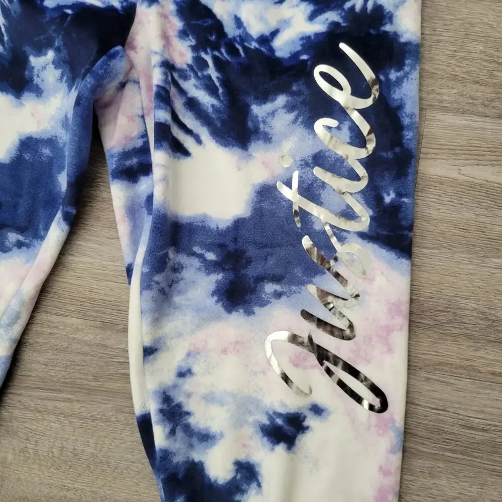 Justice Collection X tie dye joggers size M